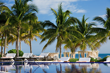 Image showing tropical resort