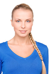 Image showing young attractive business woman