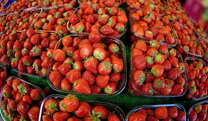 Image showing Strawberries