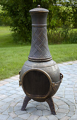 Image showing Chiminea Fire Pot