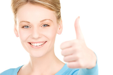 Image showing thumbs up