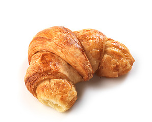 Image showing freshly baked croissant