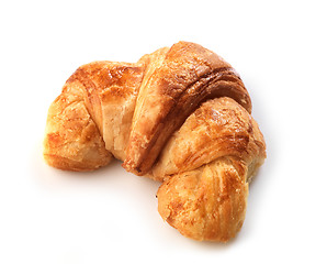 Image showing freshly baked croissant