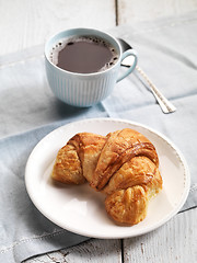 Image showing freshly baked croissant