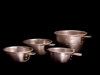 Image showing Vintage Measuring Cups