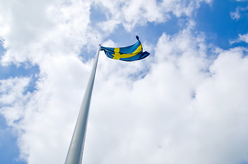 Image showing Swedish flag