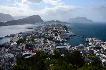 Image showing Aalesund city