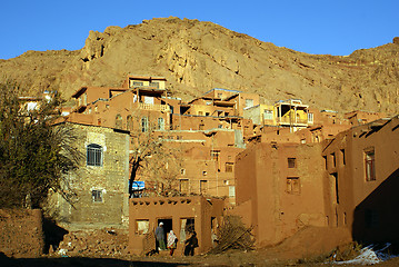 Image showing Village in mountain