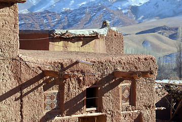 Image showing Old house in mountain region of Iran