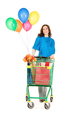 Image showing holiday shopper