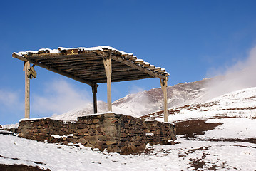 Image showing House in mountain