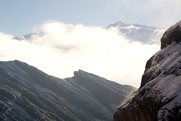 Image showing Mount and cloud