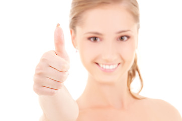 Image showing thumbs up