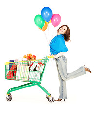 Image showing holiday shopper