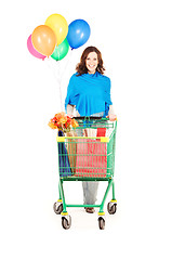 Image showing holiday shopper