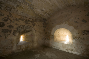 Image showing fortaleza ozama santo domingo interior jail cell