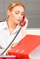 Image showing office girl