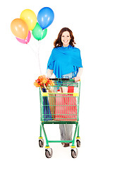 Image showing holiday shopper