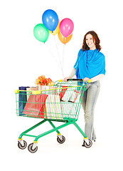 Image showing holiday shopper