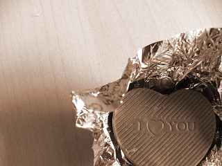 Image showing chocolate heart