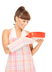 Image showing cooking housewife