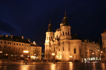 Image showing St. Nicholas Church at the Old Town Square