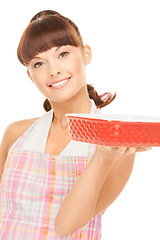 Image showing cooking housewife