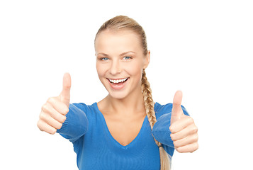 Image showing thumbs up