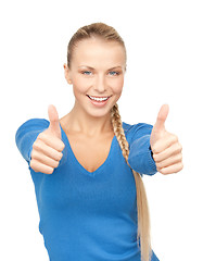 Image showing thumbs up