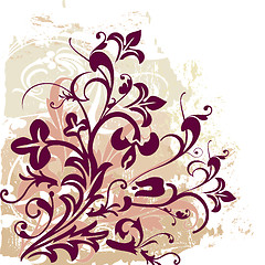 Image showing floral background