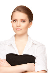 Image showing young attractive businesswoman