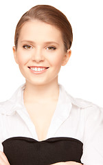 Image showing young attractive businesswoman