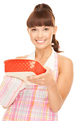 Image showing cooking housewife