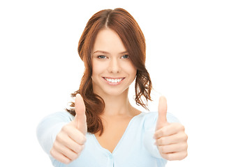 Image showing thumbs up