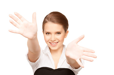 Image showing happy teenage girl