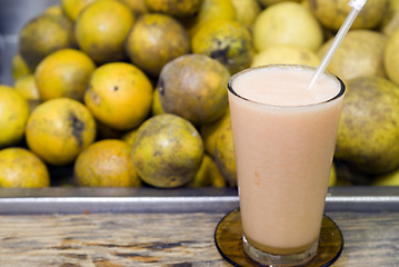 Image showing fresh fruit drink