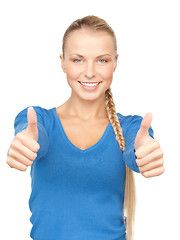 Image showing thumbs up