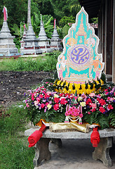 Image showing Flower arrangement from Thailand