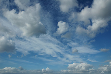 Image showing impressive cloudy sky