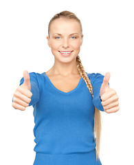 Image showing thumbs up