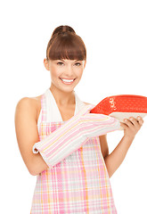 Image showing cooking housewife