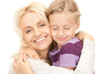 Image showing happy mother and child