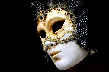 Image showing Venetian traditional mask