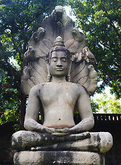 Image showing Ancient statue in Thailand