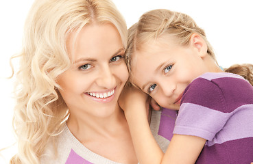 Image showing happy mother and child