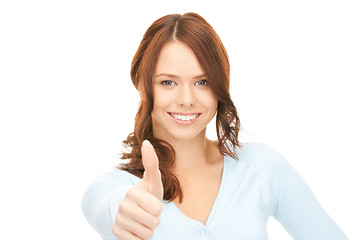 Image showing thumbs up