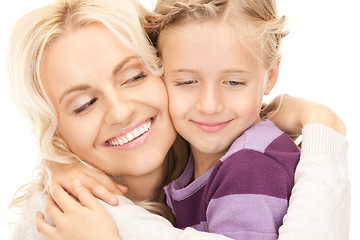 Image showing happy mother and child