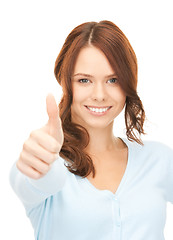 Image showing thumbs up