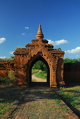 Image showing Temple gate