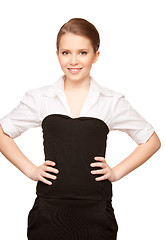 Image showing young attractive businesswoman